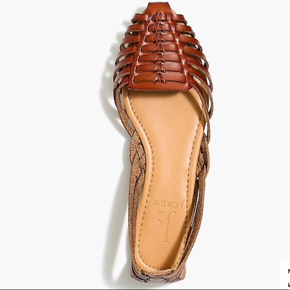 J. Crew Shoes - J. Crew Basketweave D’Orsay flats